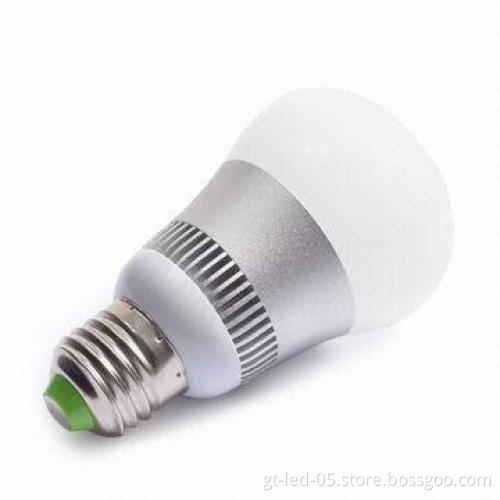 LED Bulb Light, 7W Power, CE, EMC and RoHS Marks, 85 to 260V AC Input Voltage